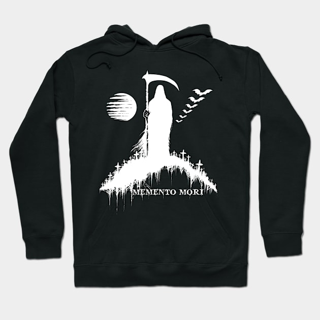 Memento Mori Hoodie by wildsidecomix